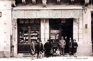 TIARET - RUE BUGEAUD - LIBRAIRIE FAMILLE  AGOT